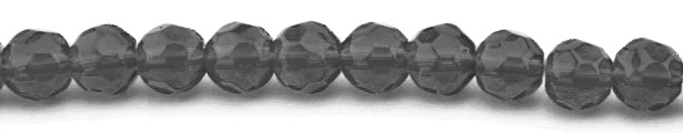 Glass - Round (Faceted) - 2mm - 30cm Strand