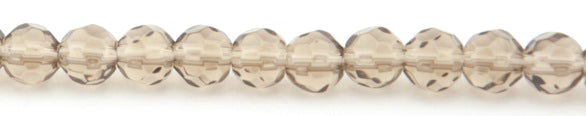 Glass - Round (Faceted) - 2mm - 30cm Strand