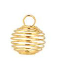 Pendant - Bead Cage - Spiral - 1 piece