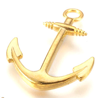 Pendant - Anchor - 32mm x 24.5mm - 1 piece