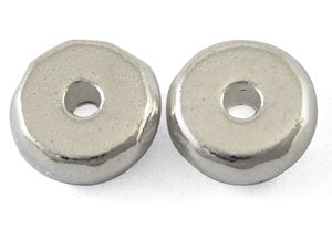Metal - Rondelle - 8mm x 3mm - 100 pieces