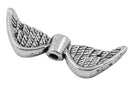 Metal - Angel Wings - 21.5mm x 7.5mm - 20 pieces