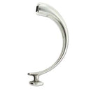 Half Bar Bracelet - Button - 61mm x 27mm - 1 piece - Antique Silver