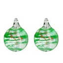 Pendant - Murano Glass - Button - 20mm - 2 pieces