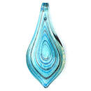 Pendant - Murano Glass - Smooth Leaf - 1 piece