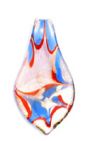 Pendant - Murano Glass - Smooth Leaf - 1 piece