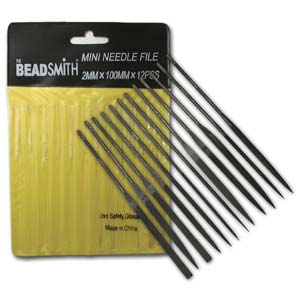 BeadSmith - Needle File Set (Mini) - 12 pieces