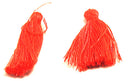 Pendant - Tassel - Cotton - 25mm - 2 pieces