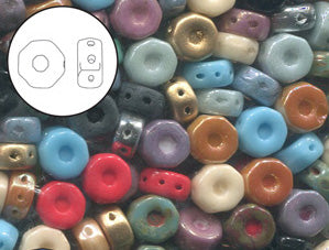 Czech - Octo - 8mm x 4mm - 10 pieces