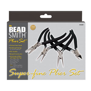 BeadSmith - Super-Fine Plier Set - 4 piece