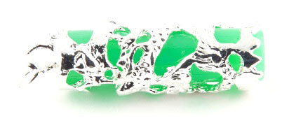 Pendant - Acrylic and Metal - Column - 36mm - 1 piece
