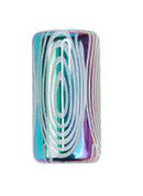 Glass - Electroplated - Tube - 20mm x 10mm - 10 pieces