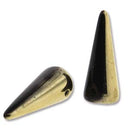 Czech - Spike - 5mmx 13mm - 1 strand (25 beads)