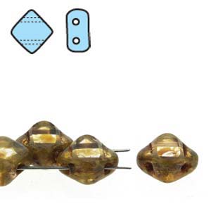Czech - Silky Beads - Two Holed - 40 beads