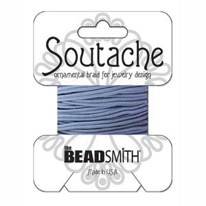 Soutache - Rayon - 3mm - 2.7 meters - Blue