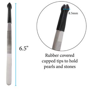 Pearl Cup-Shaped - Tweezers