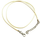 Wax Cotton Cord Necklace - 2mm - 45cm