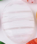 Millefiori - Flat Oval - 25mm x 16mm - 1 piece