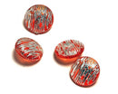 Buttons - Domed - Acrylic- 10 pieces