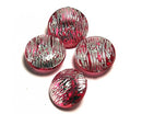 Buttons - Domed - Acrylic- 10 pieces