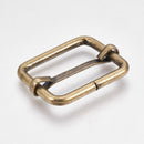 Buckle - Metal - 32mm - 1 piece - Antique Bronze