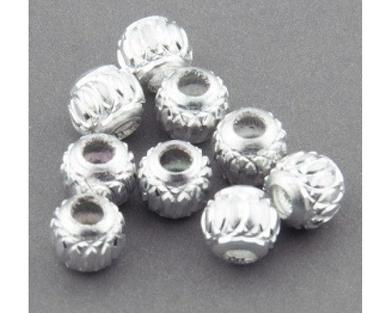 Aluminium - Round - 6mm - 20 pieces
