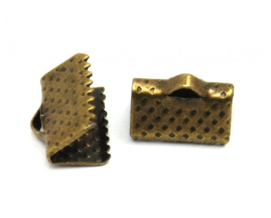 Crimps - Ribbon End - 10mm