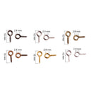 Kit - Screw Eye Pins - 6 Colours