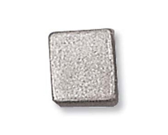 Metal (Pewter) - Cube - Alphabet - 6mm - 1 piece