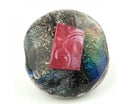 Dichroic - Large Bead - Coin - 1 piece