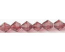 Glass - Bicone (Faceted) - 6mm - 30cm Strand
