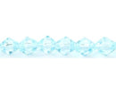 Glass - Bicone (Faceted) - 6mm - 30cm Strand