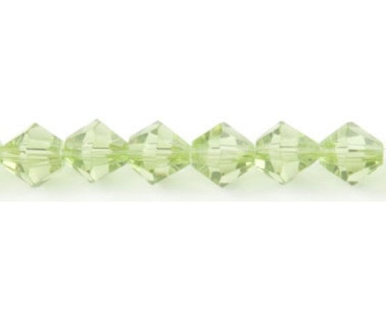 Glass - Bicone (Faceted) - 8mm - 30cm Strand