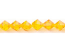 Glass - Bicone (Faceted) - 8mm - 30cm Strand