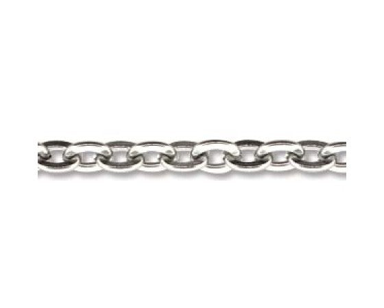Chain - Flat - 3.3mm - Stainless Steel - 1 meter