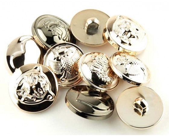 Buttons - Resin - Shank - Mixed Design - 10 pieces