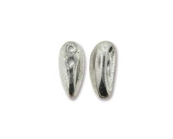 Czech - Chilli - Two Holed- 4mm x 11mm - 1 strand (40 beads)