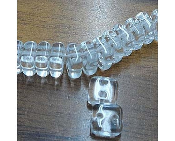Czech - Chexx - Two Holed - 6mm - 1 strand (25 beads)