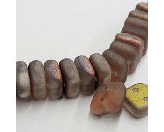 Czech - Chexx - Two Holed - 6mm - 1 strand (25 beads)