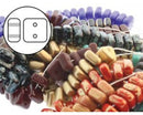 Czech - Chexx - Two Holed - 6mm - 1 strand (25 beads)
