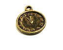 Charms - Clock - 10 pieces - Antique Bronze
