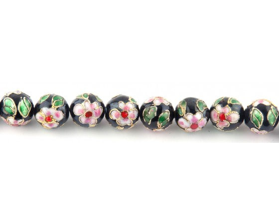 Cloisonne - Round - 16mm - 10 pieces