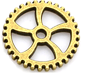 Steampunk Gears - Cogs - 10 pieces