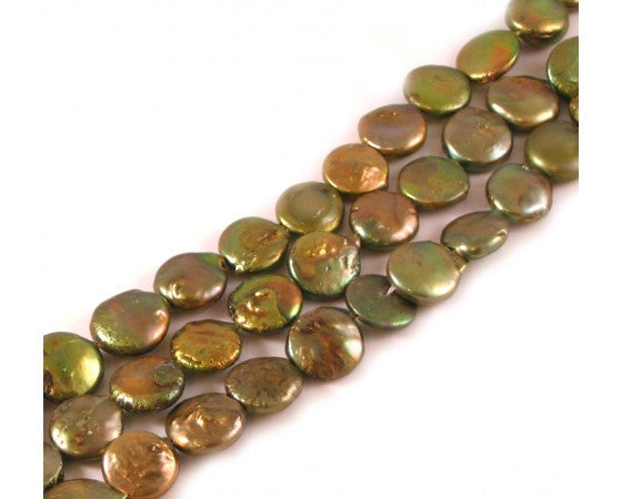 Freshwater - Coin - 38cm strand