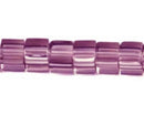 Glass - Cube - 4mm - 32cm Strand