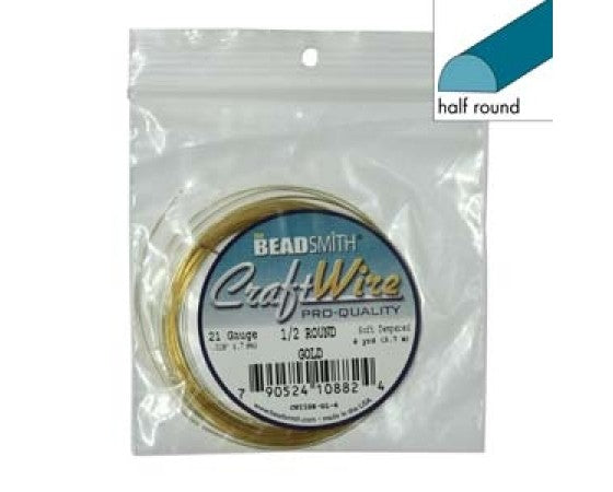 BeadSmith - Craft Wire - Pro-Quality - 21ga (0.7mm) - 4yards (3.7 meters)