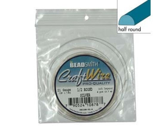 BeadSmith - Craft Wire - Pro-Quality - 21ga (0.7mm) - 4yards (3.7 meters)