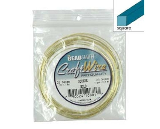 BeadSmith - Craft Wire - Pro-Quality - 21ga (0.7mm) - 4yards (3.7 meters)