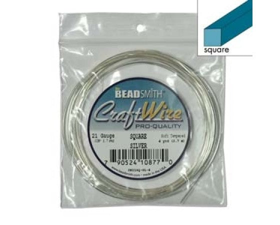 BeadSmith - Craft Wire - Pro-Quality - 21ga (0.7mm) - 4yards (3.7 meters)