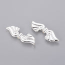 Metal - Angel Wings - 45mm x 14mm - 10 pieces